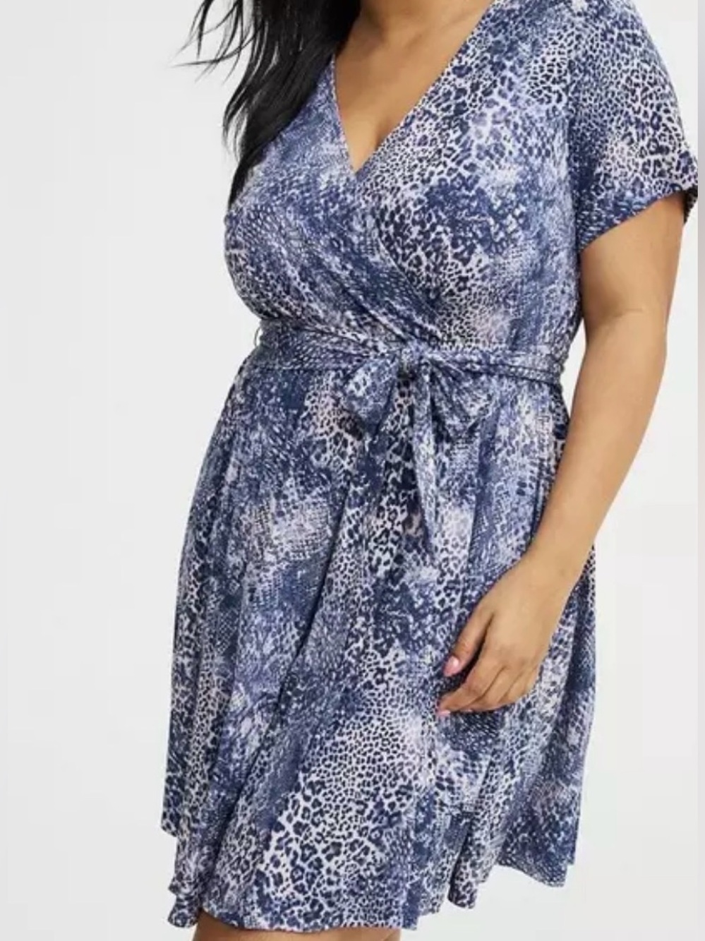 NEW! Torrid Size 2 Blue Printed Romper